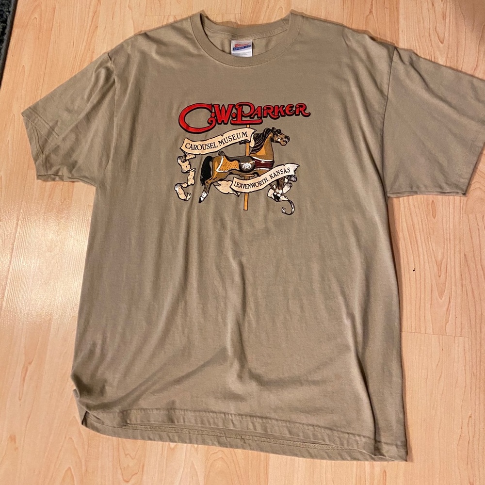 Vintage shirt Carousel Museums